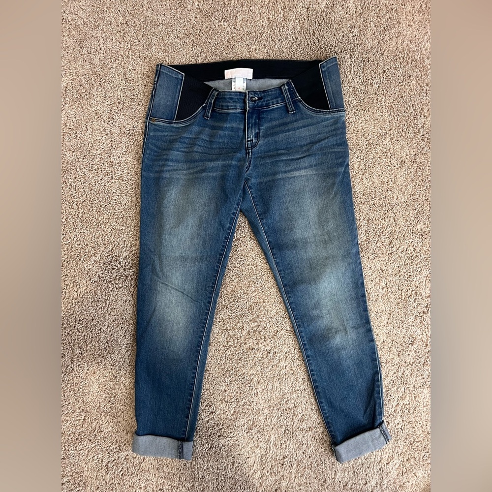 Isabel Maternity by Ingrid & Isabel Black and Blue Jeggings
